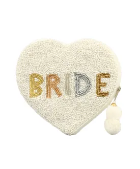 Beaded Pouch, BRIDE