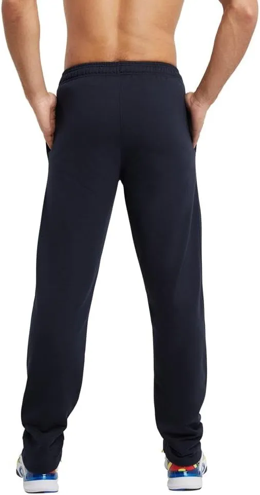 Champion Mens Sweatpants, Powerblend, Fleece Open-Bottom Sweatpants for Men (Reg. or Big & Tall)