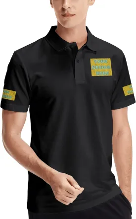 Custom Polo Shirts Design Your Own Logo Photo Name Customized for Men Company Polos Personalized Golf Tshirts S-4XL