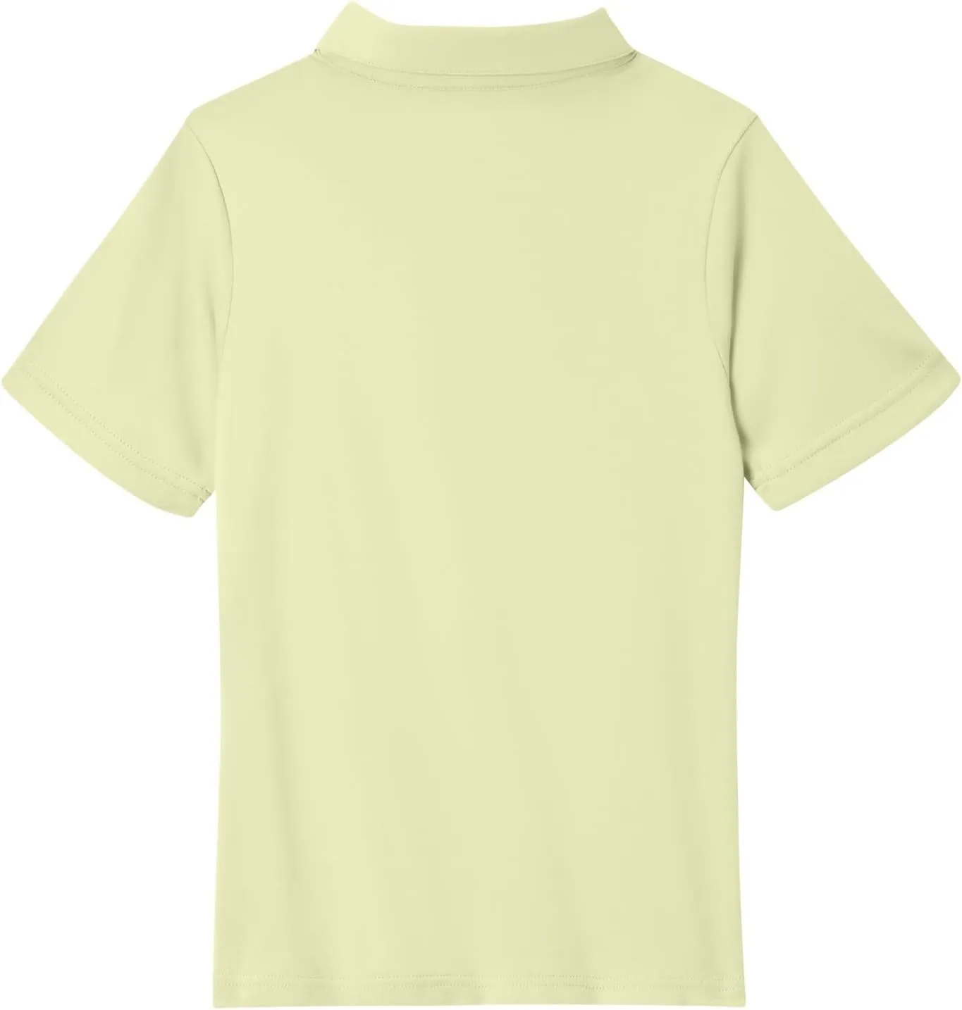 Girls' School Uniform Short Sleeve Polo Shirt Button Closure Shirts