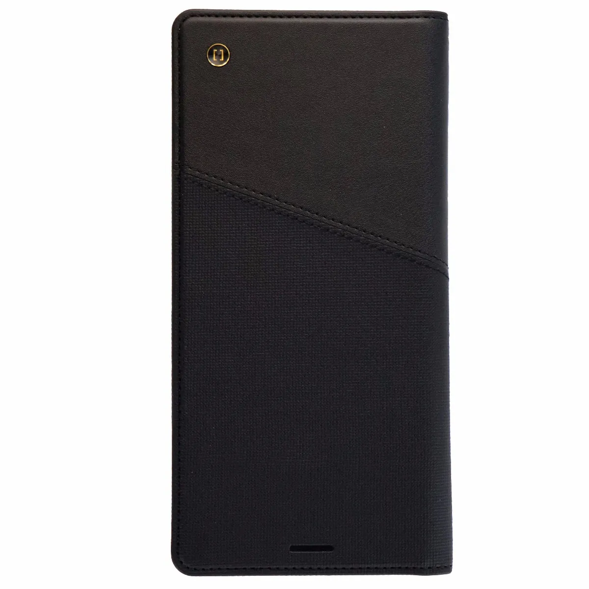 Granite Wallet Folio Series Protective Case Cover for Galaxy Note 8 - Black