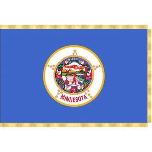 Indoor  - State Flags-  4x6 Nylon, No Fringe