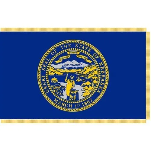 Indoor  - State Flags-  4x6 Nylon, No Fringe