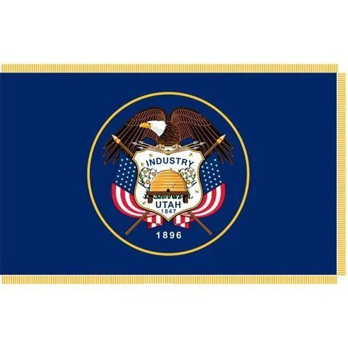 Indoor  - State Flags-  4x6 Nylon, No Fringe