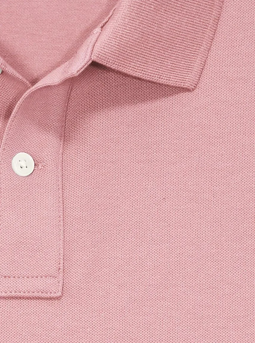 J.Crew Mercantile Men's Short Sleeve Untucked Flex-Cotton Pique Polo Shirt