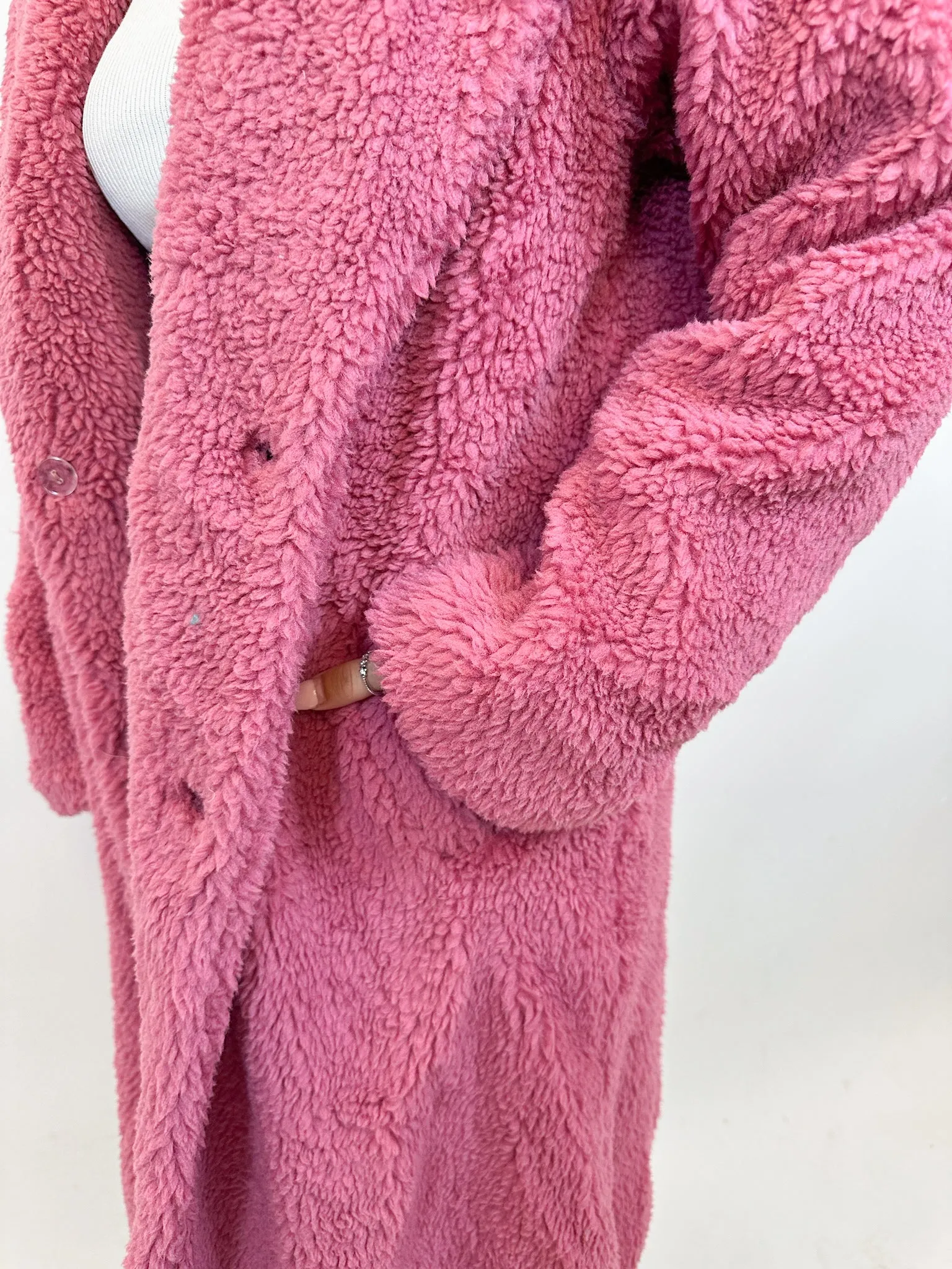 Kaia Long Teddy Coat