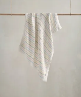 Knitted Blanket - Soft Pastel