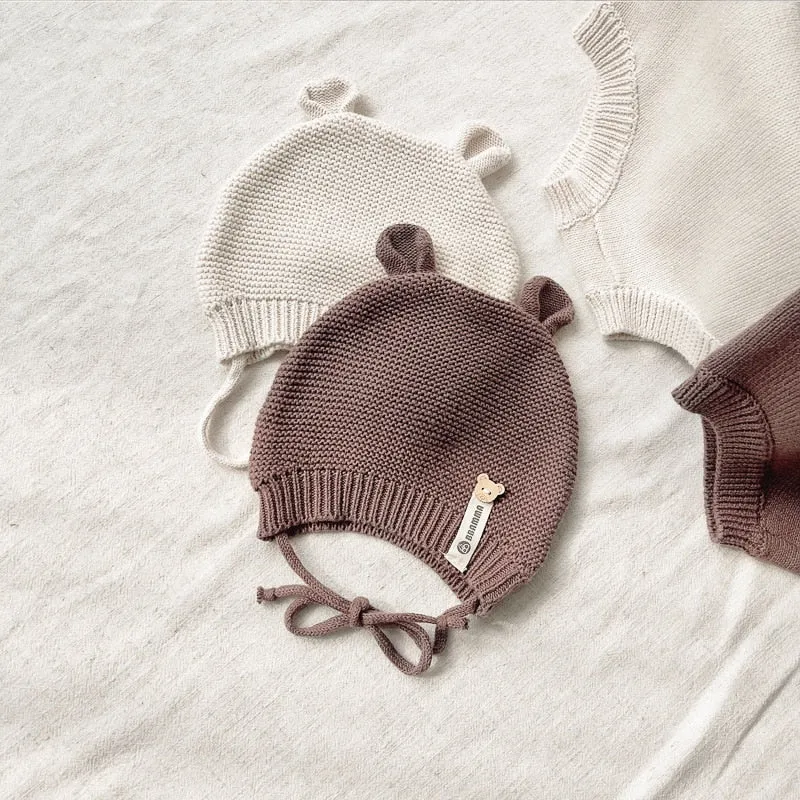 Knitwear Sling Onesie & Hat