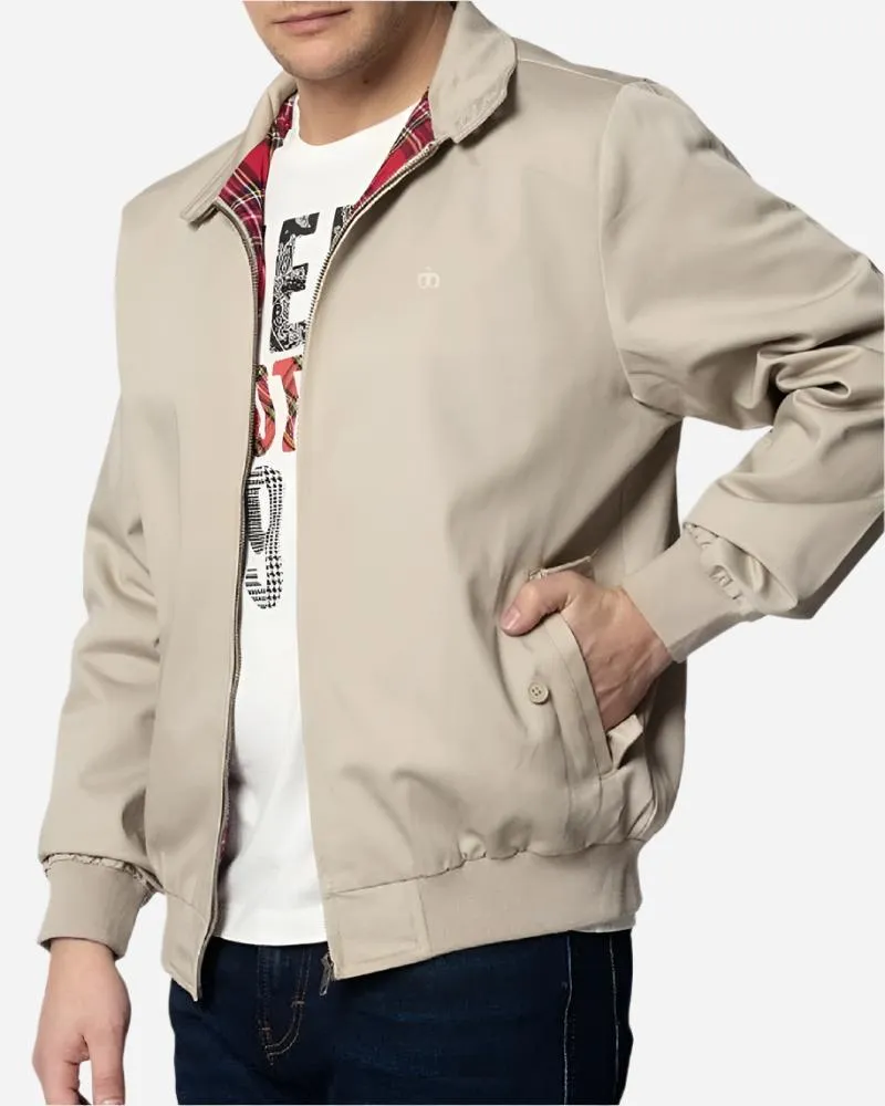 Merc London Harrington Jacket Beige
