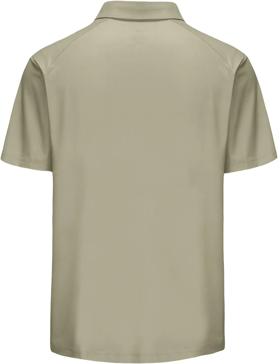 MOHEEN Men's Moisture-Wicking Golf Polo Shirts - Sun Protection Dry Fit M-7XL