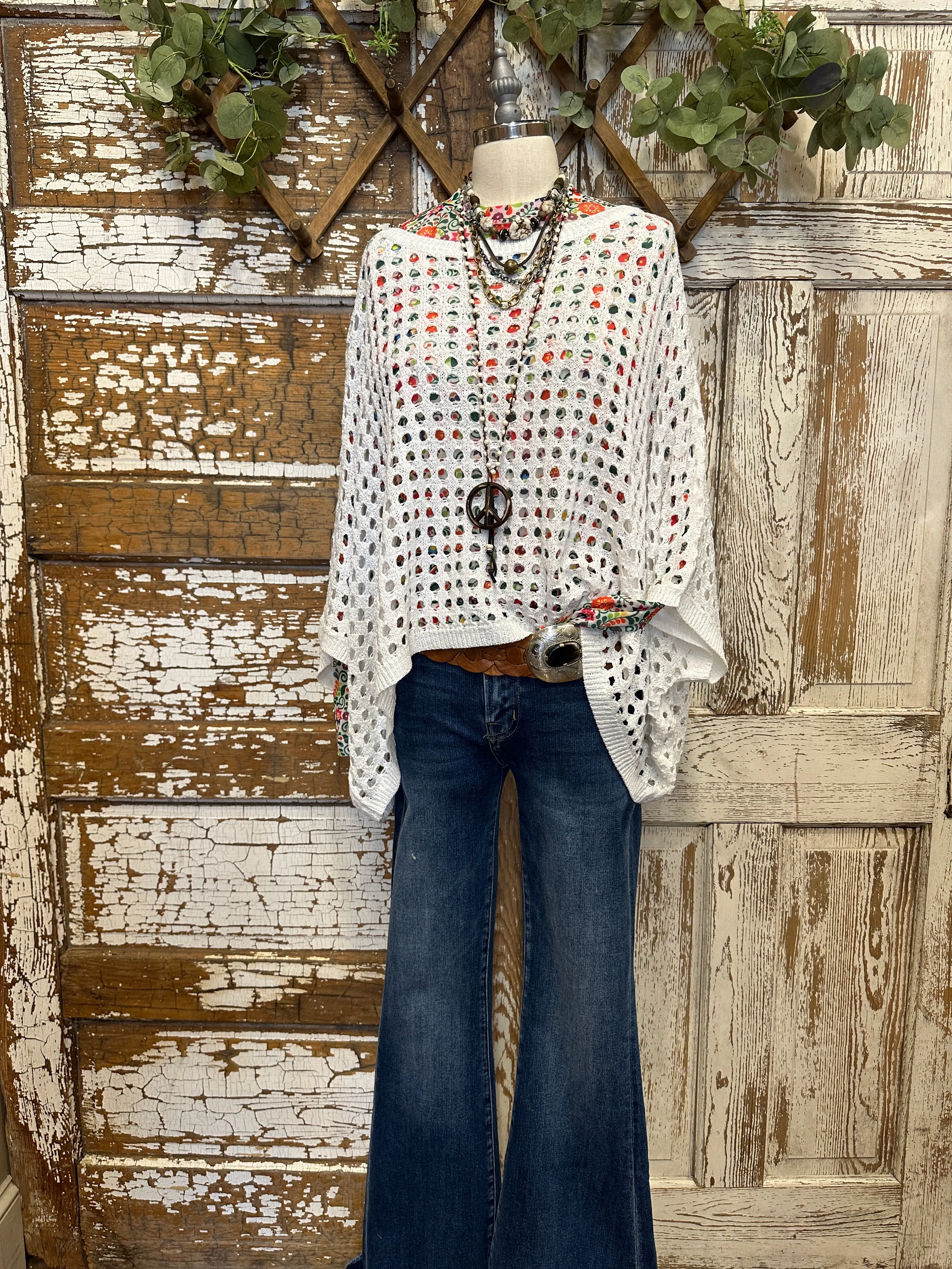 Open Knit Sweater