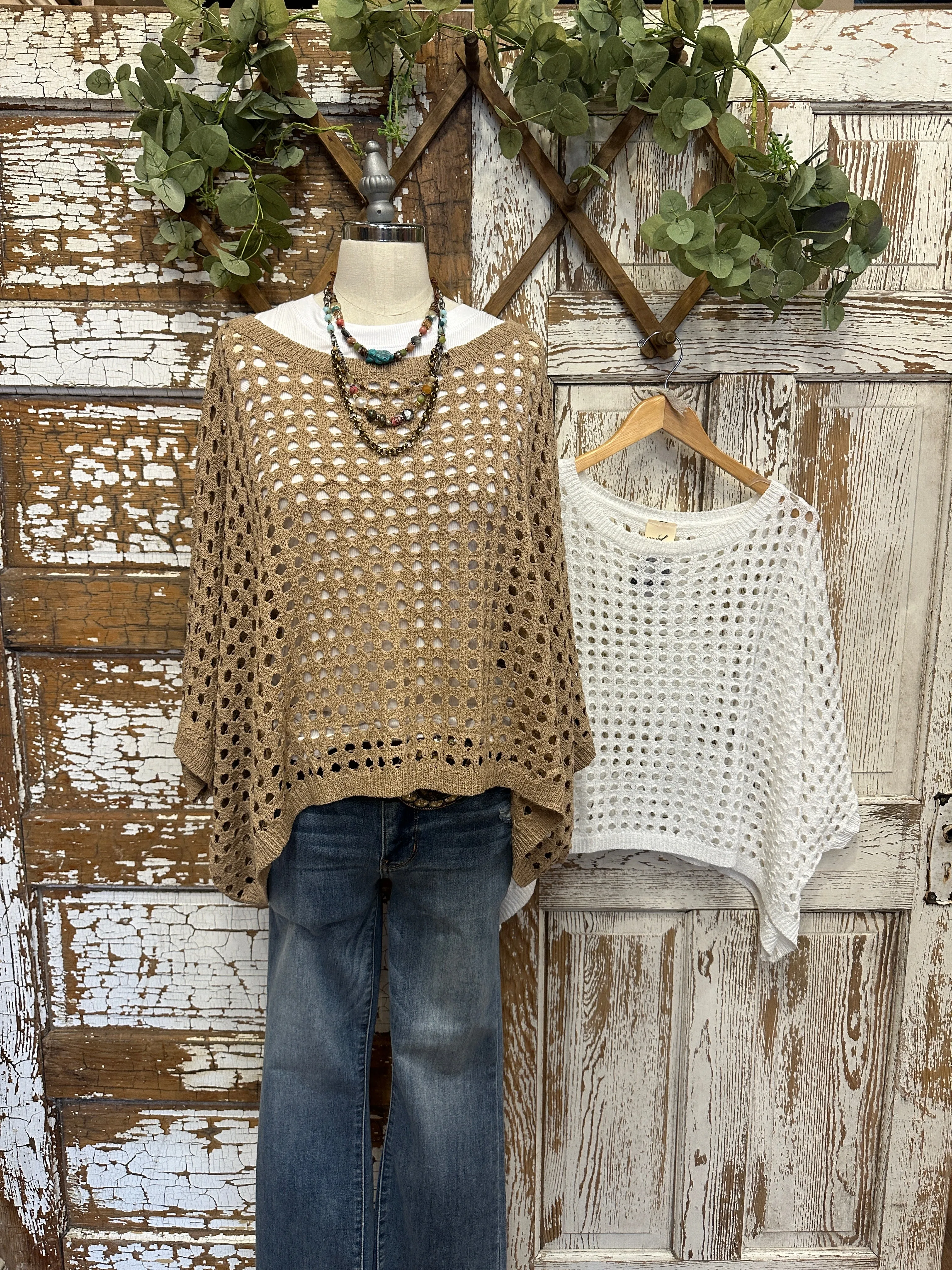 Open Knit Sweater