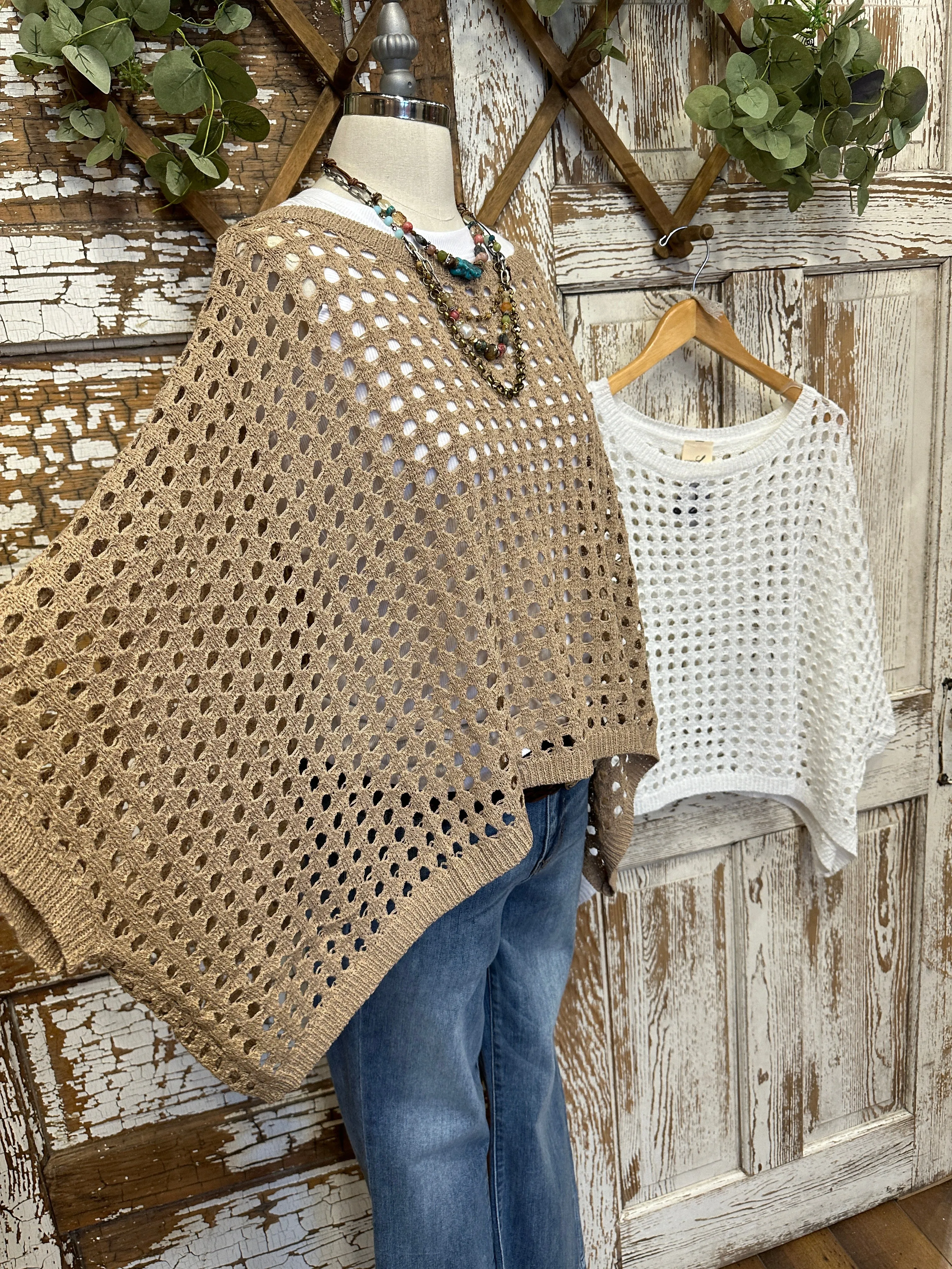 Open Knit Sweater