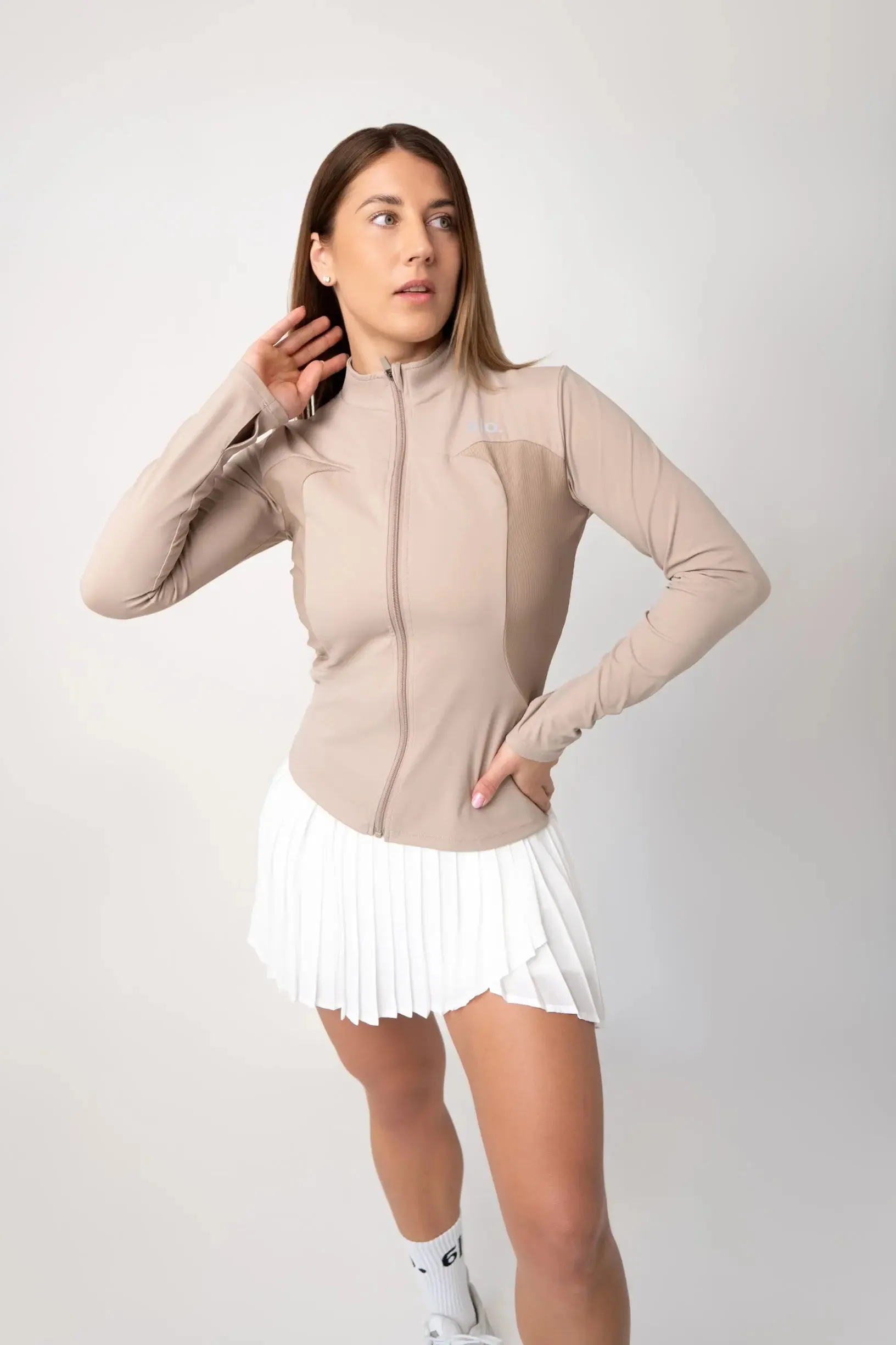 Orange soft material jacket