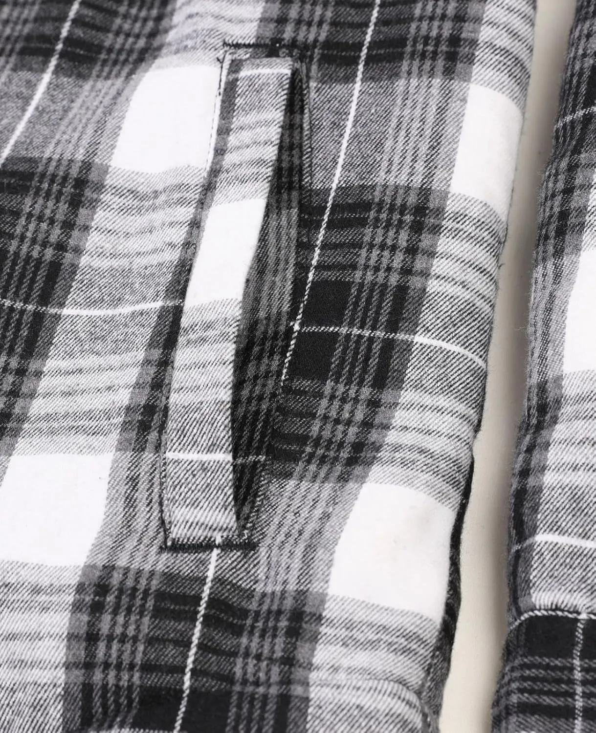 ThCreasa Womens Sherpa Lined Plaid Hooded Flannel Jacket with Hand Pockets Button Down Shirt Jackets