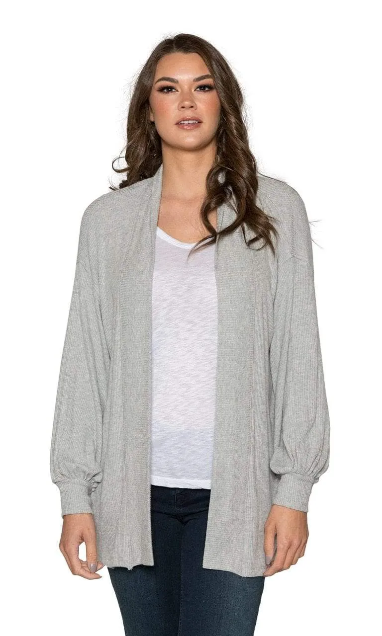Velvet by Graham & Spencer Nevada Cozy Rib Cardigan